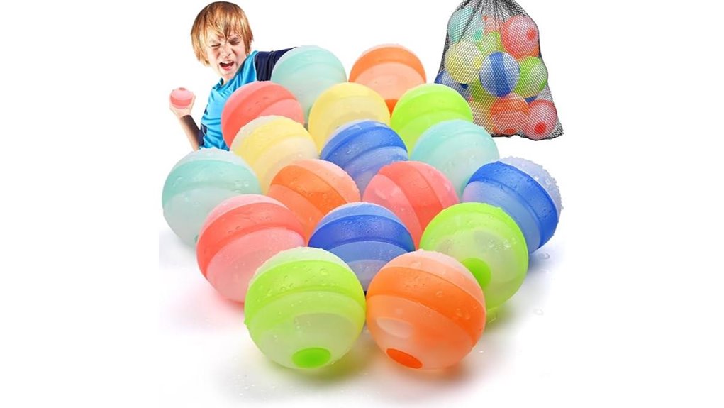 reusable quick fill water bombs