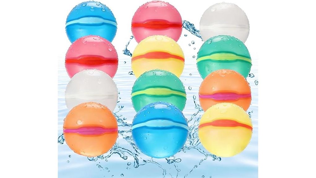 reusable self sealing silicone waterballoons