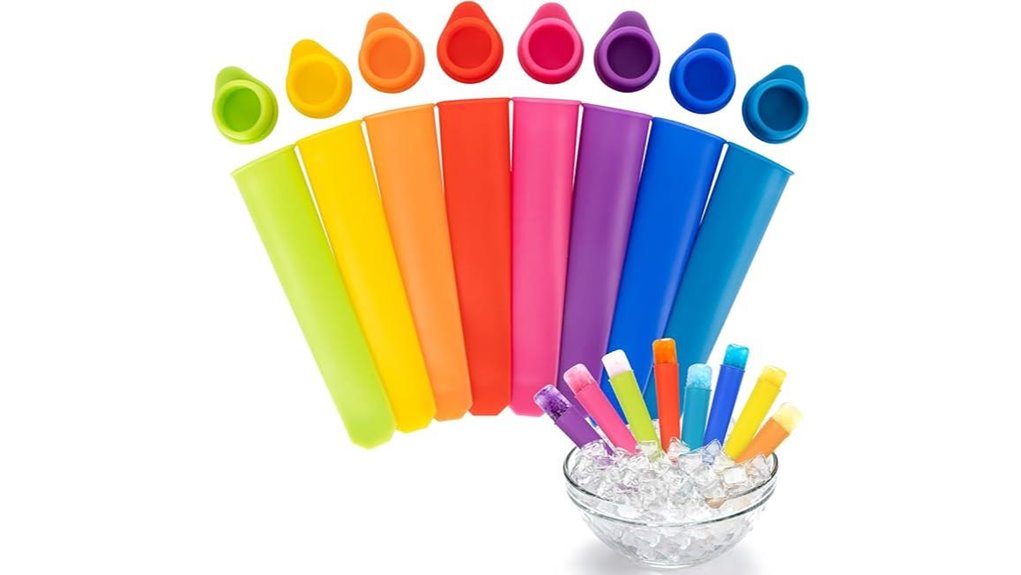 reusable silicone popsicle molds