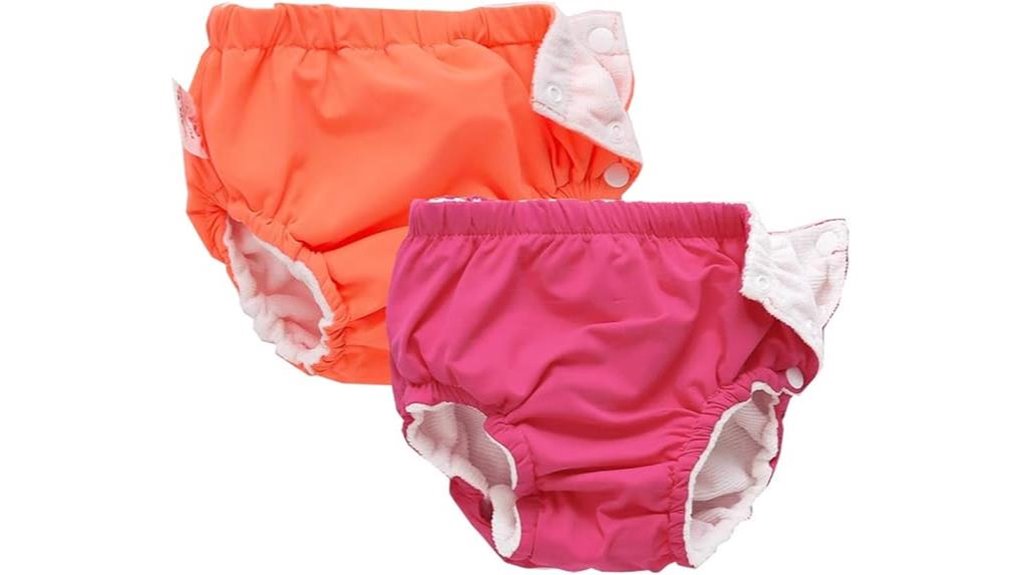 reusable swim diapers 2 pack