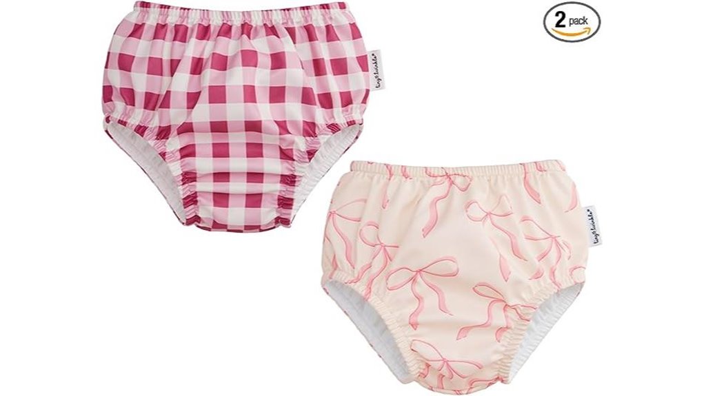 reusable swim diapers 2 pack