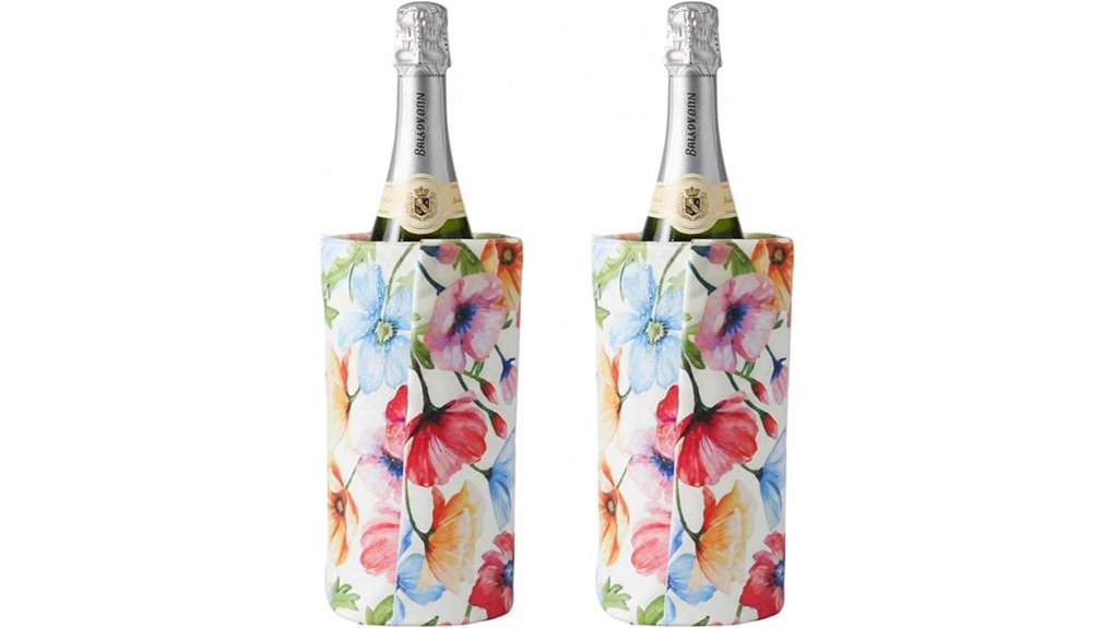 reusable wine cooler sleeves