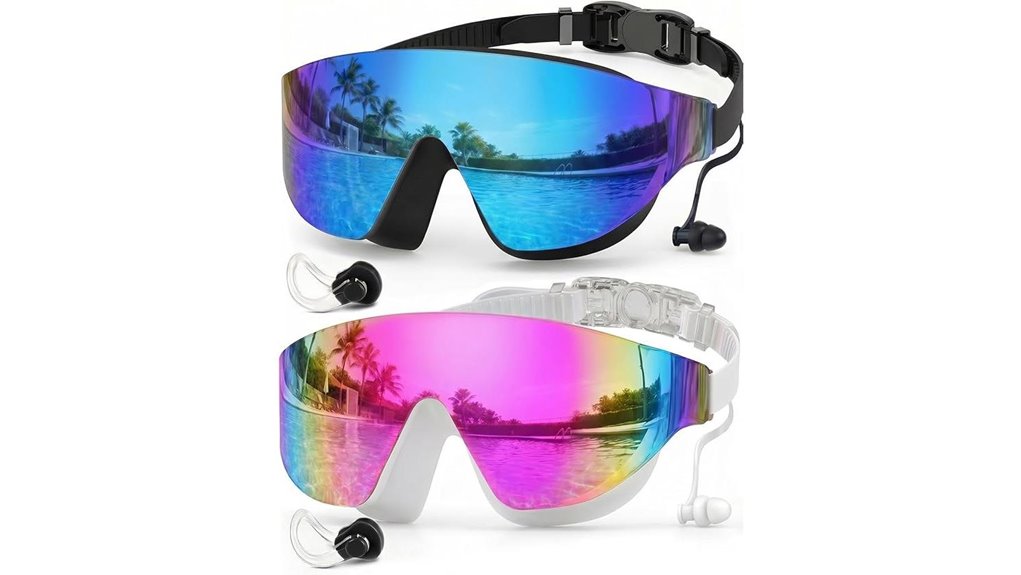 rimless uv anti fog goggles