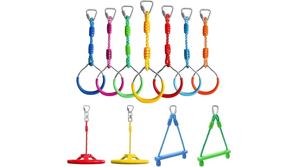 rings trapeze bars circuit