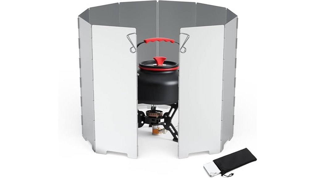 riorand foldable camping windscreen