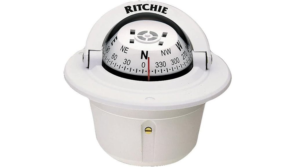 ritchie explorer white compass