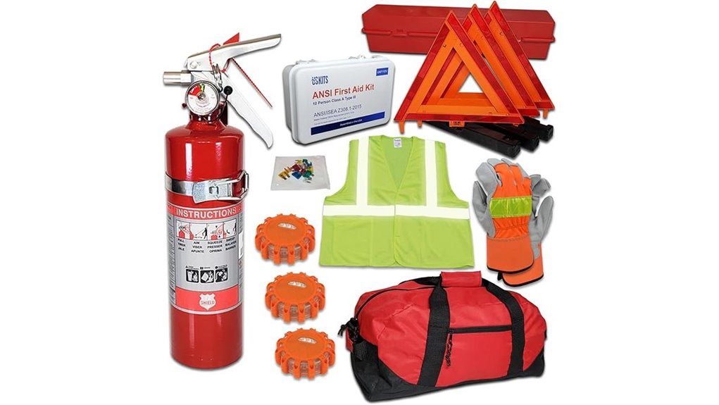 roadside fire visibility kit