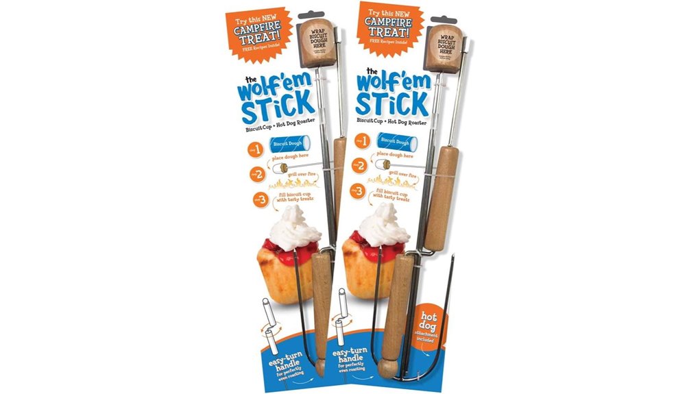 roasting stick with attachments