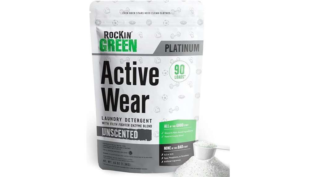 rockin green active detergent