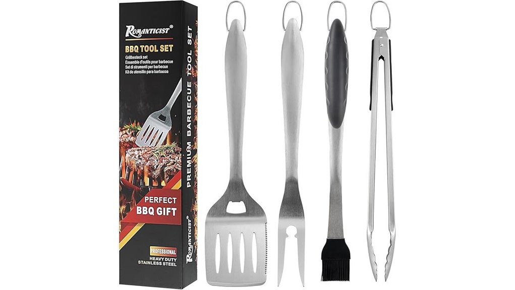 romanticist four piece grill set