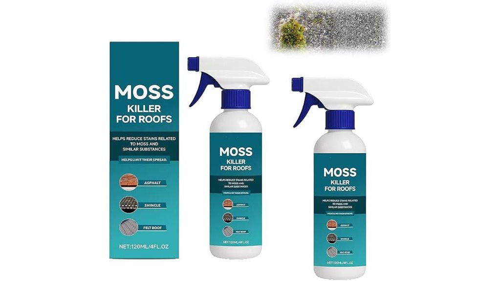 roof moss algae spray