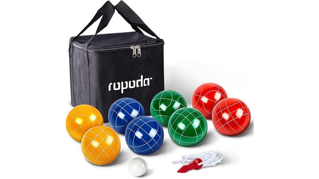 ropoda 90mm bocce set