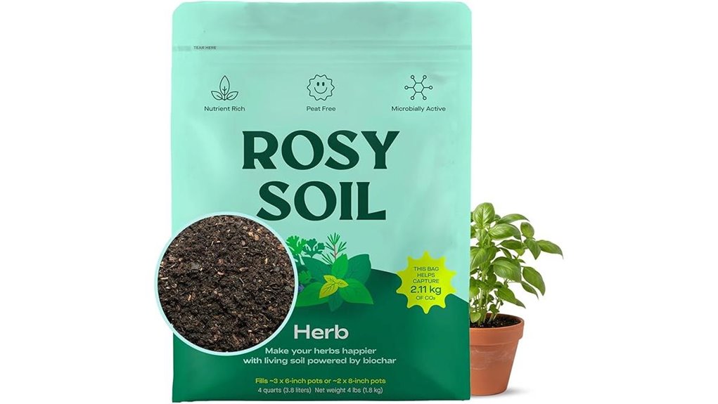 rosy soil organic 4qt