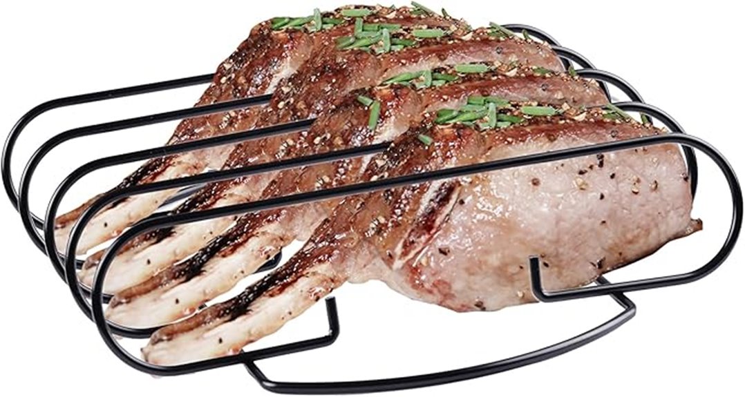 royal 4 rib rack holder