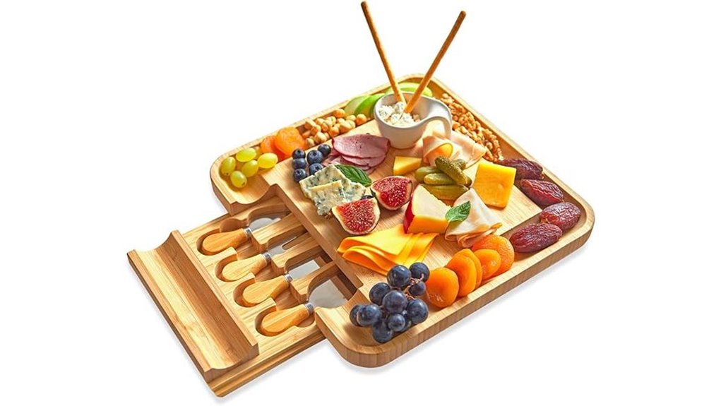 royalhouse bamboo cheese board