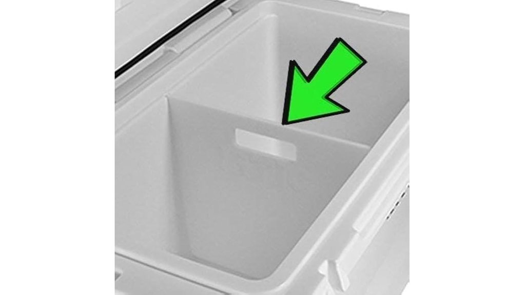rtic 65 gallon cooler divider