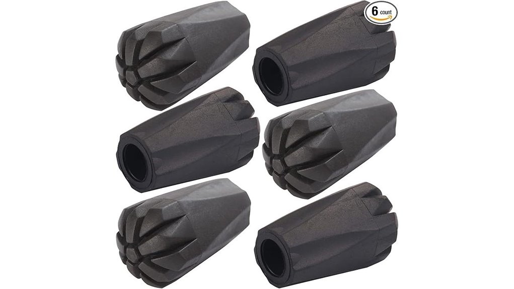 rubber 11mm trekking tips