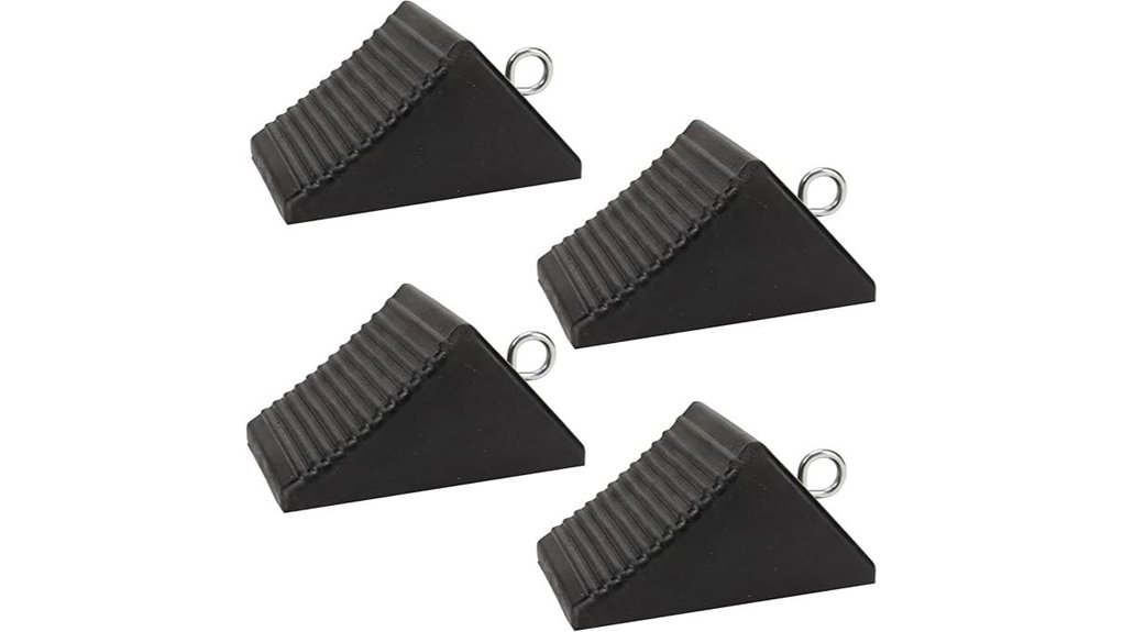 rubber chocks with handles