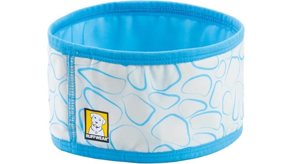 ruffwear blue medium gaiter