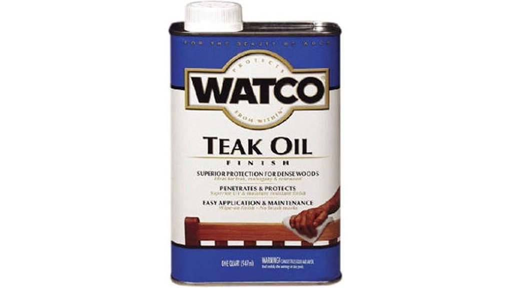 rust oleum teak oil quart