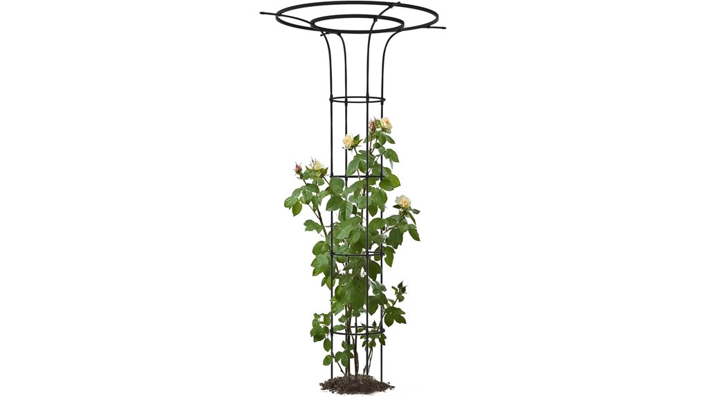 rust proof 69 inch outdoor trellis