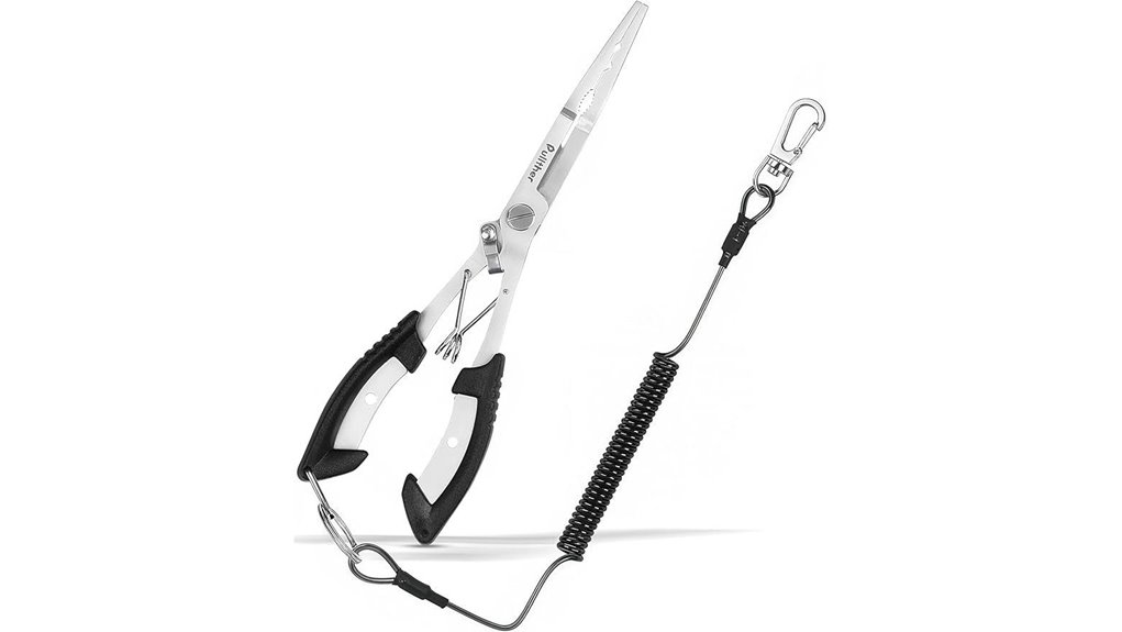 rust resistant hook removal pliers