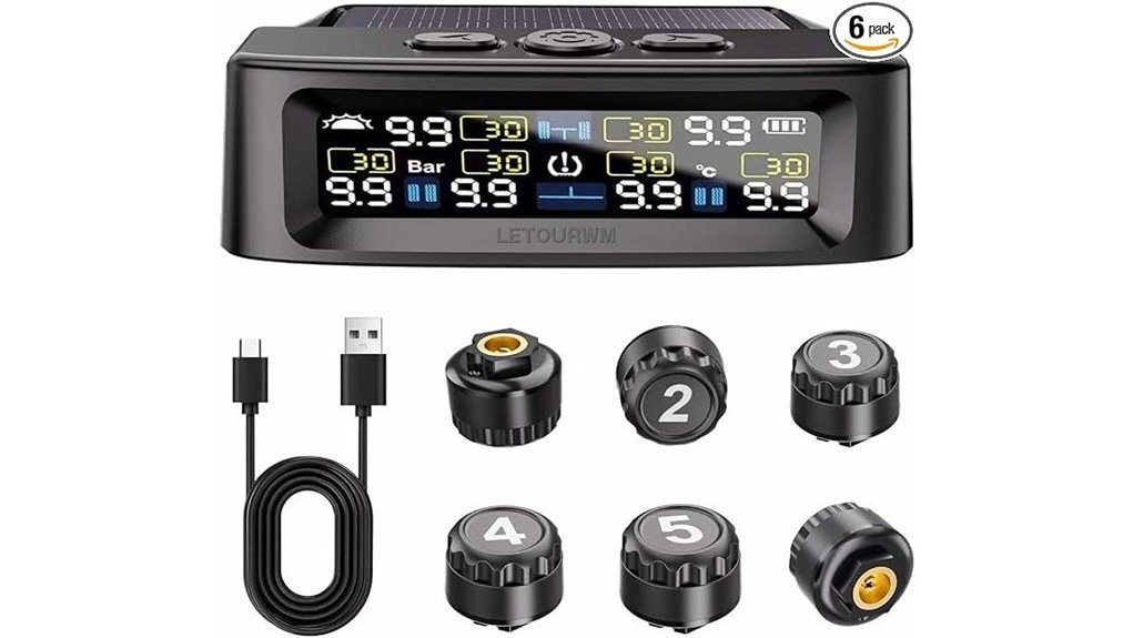 rv solar tpms monitor