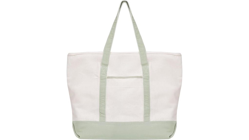 sage green 22 inch tote