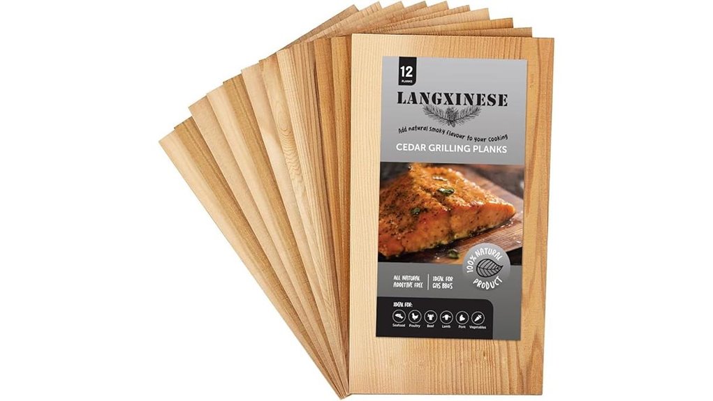 salmon grilling cedar pack