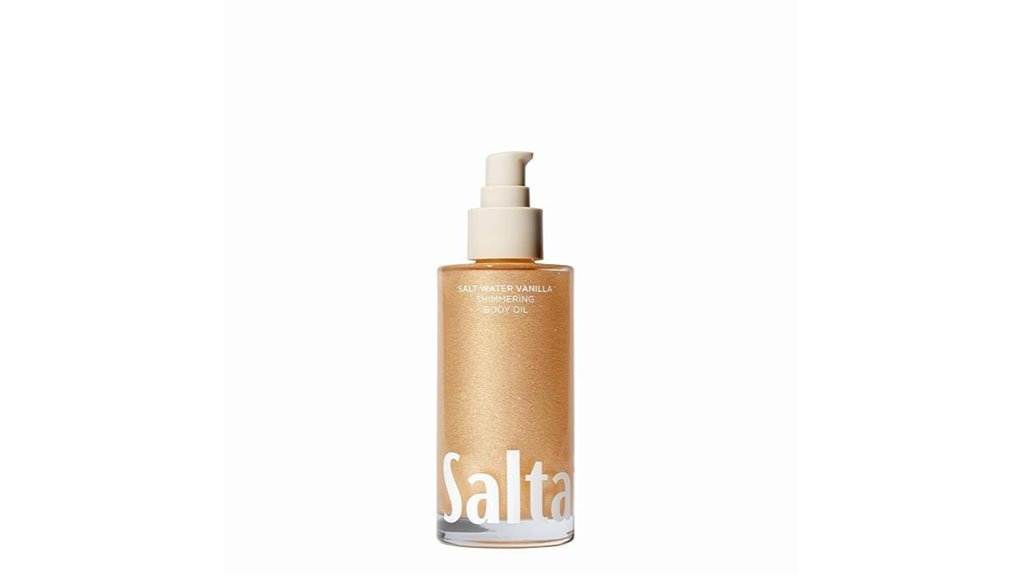 saltair shimmering vanilla oil