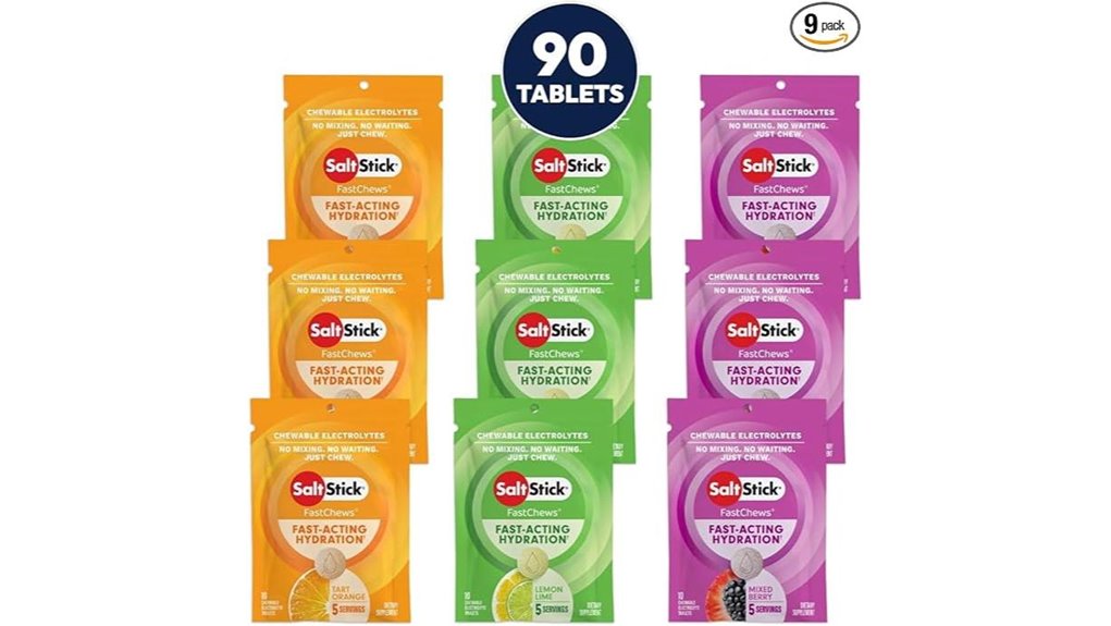 saltstick electrolyte variety pack