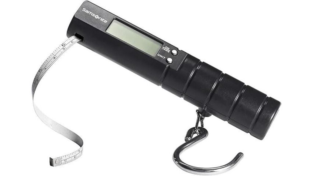 samsonite black electronic scale