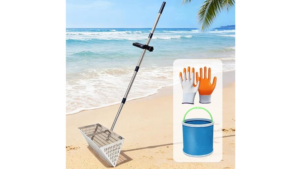 sand flea rake set