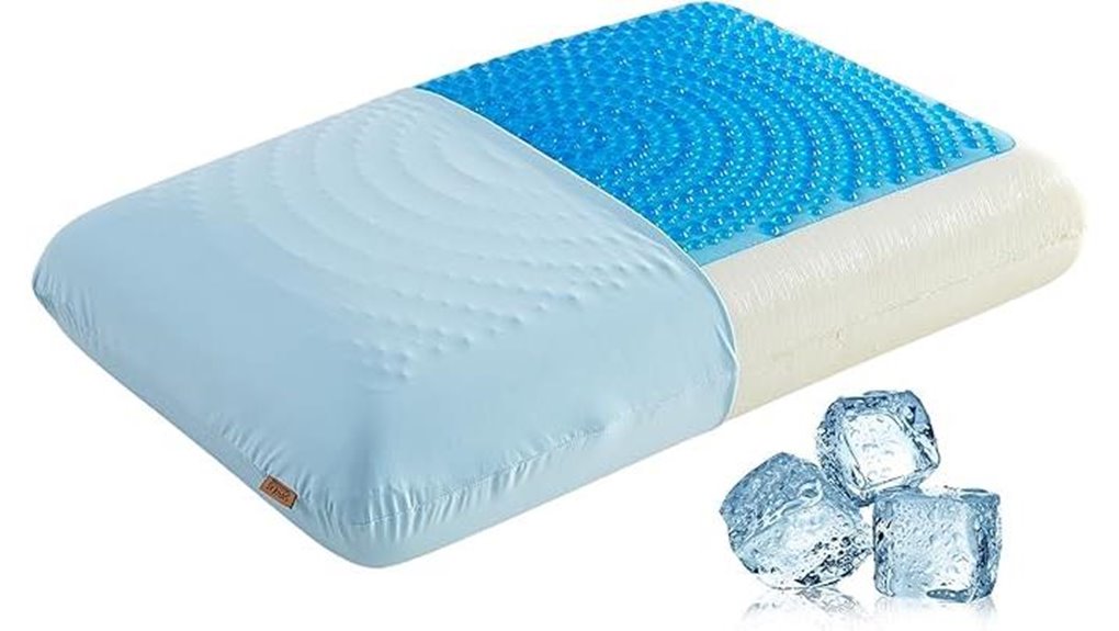 saphreas gel cooling pillow