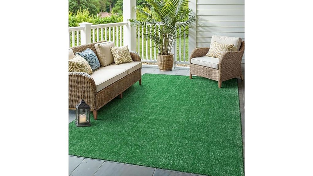 sarasota 6 x8 faux grass