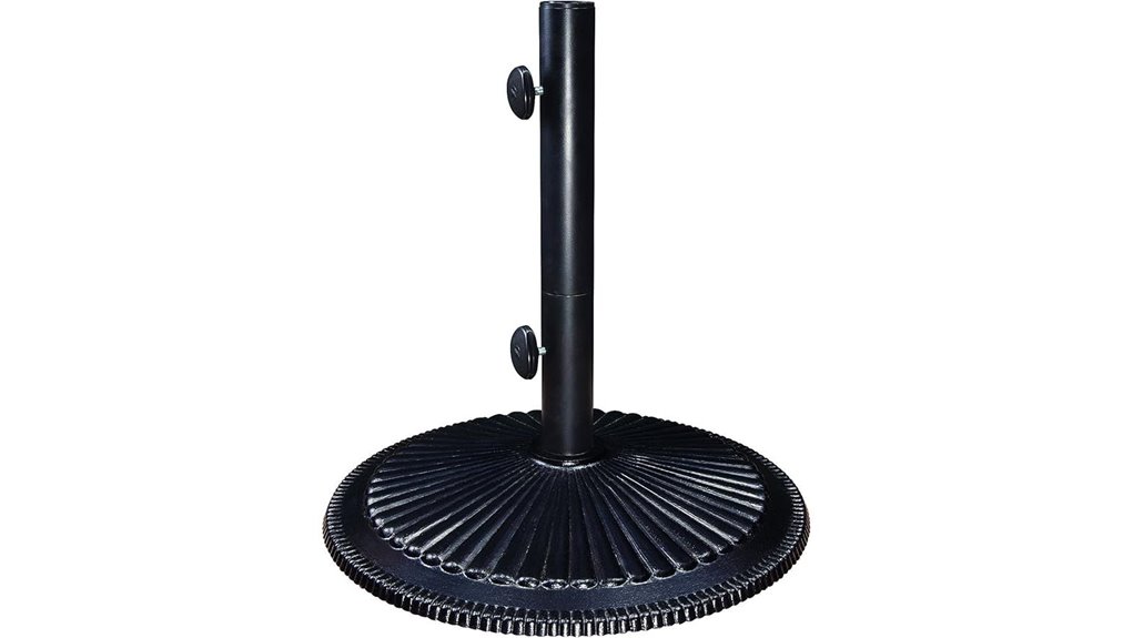 satin black 50lb base