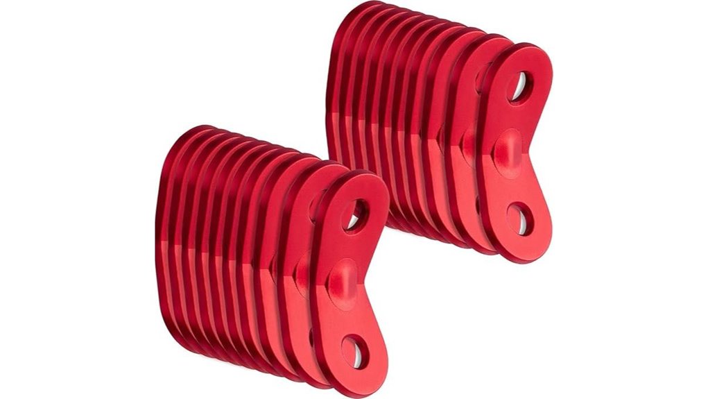 satinior red 20 piece adjuster