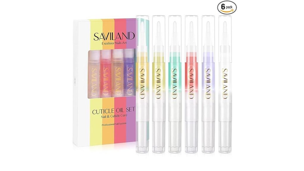 saviland 6 piece cuticle oil