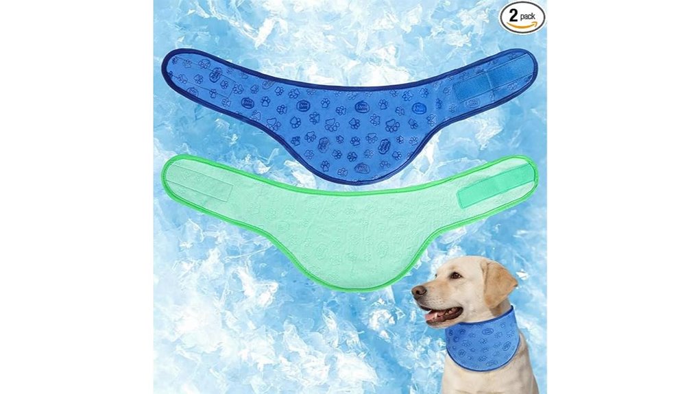scenereal dog cooling bandana