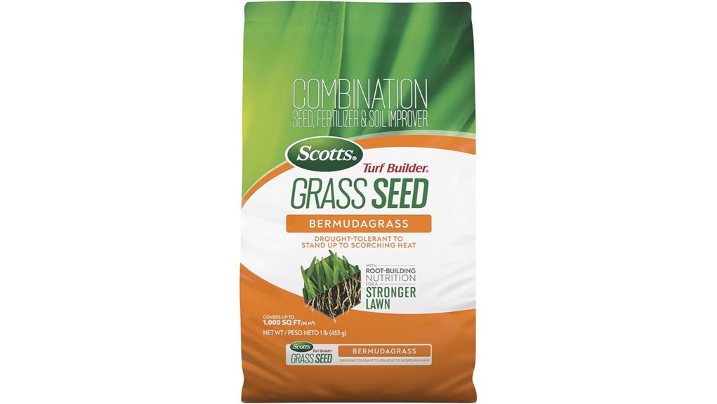 scotts bermuda seed fertilizer
