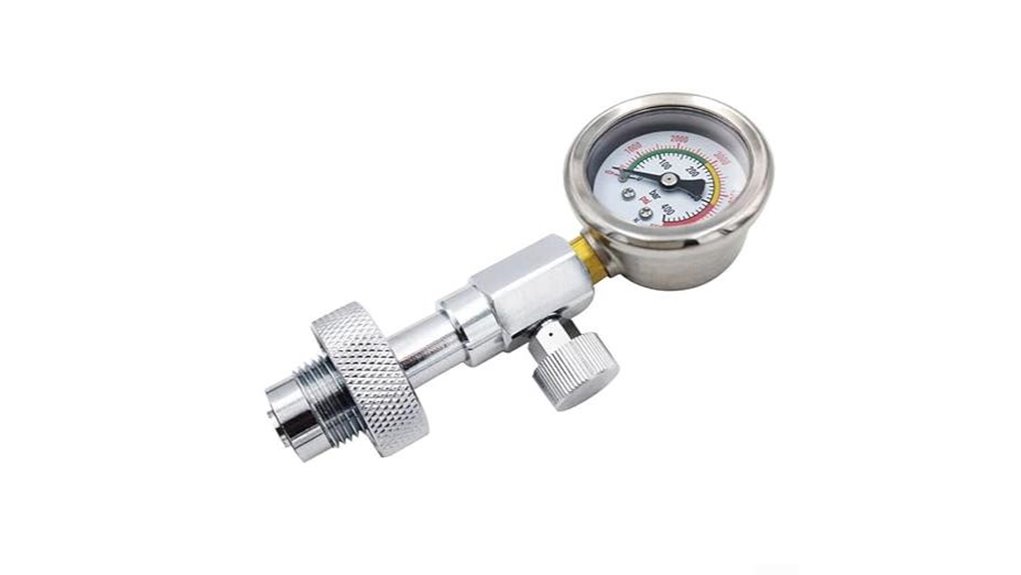 scuba 400bar din gauge