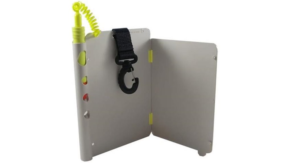 scuba dive underwater slate