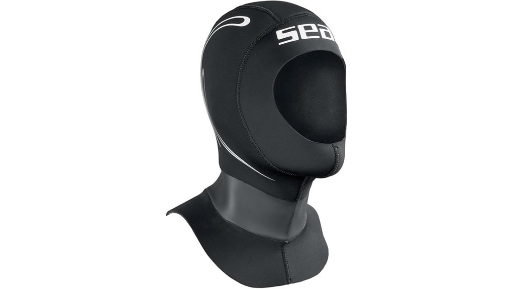 seac 5mm neoprene hood