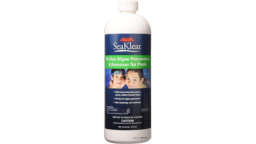 seaklear 90 day algae remover