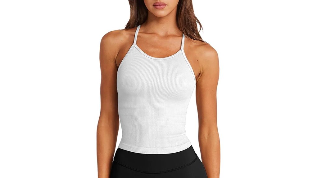 seamless spaghetti strap bra