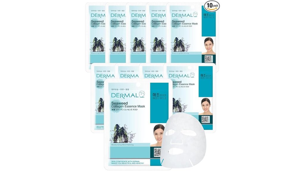 seaweed collagen full face mask
