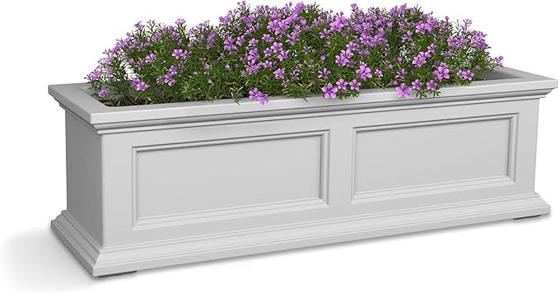 self watering 3ft window box