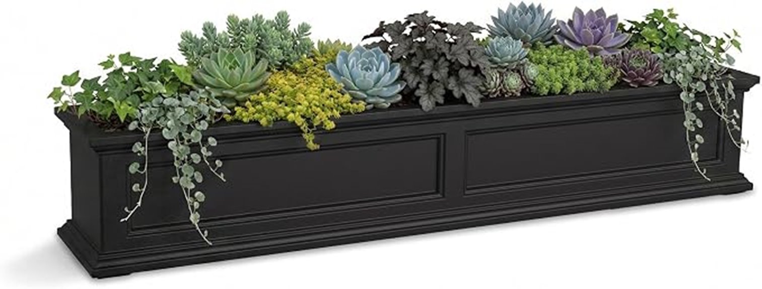 self watering 5ft window box