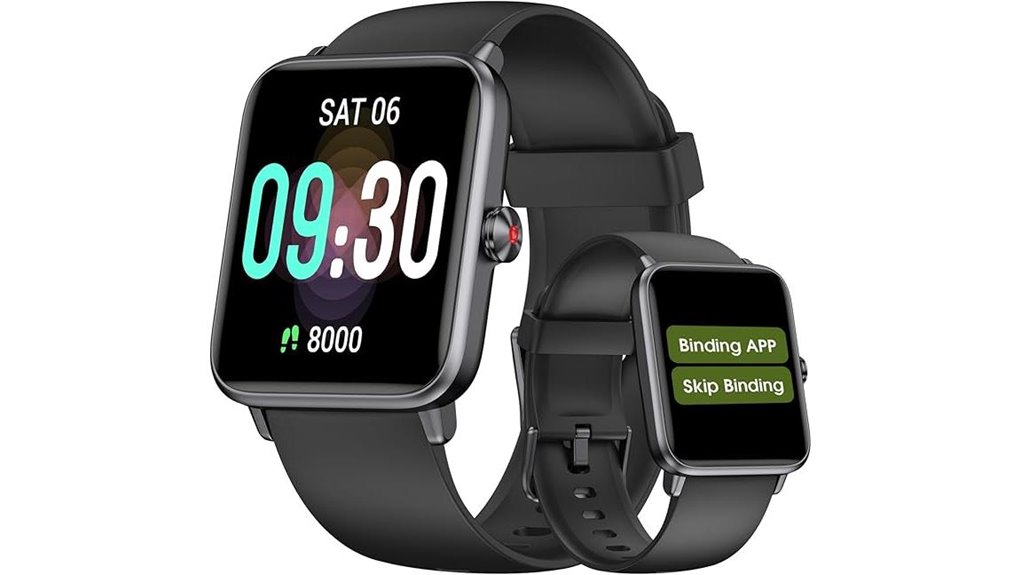 senior waterproof pedometer watch