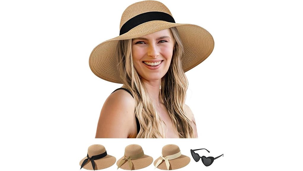 senker wide brim straw hat